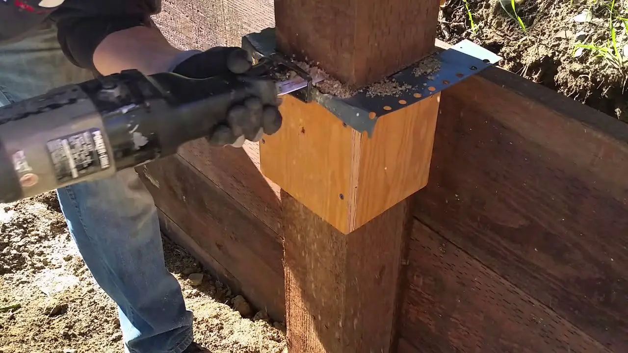 How To Extend A 6×6 Wooden Post Using A Jig