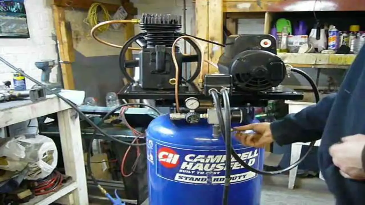 How To Install A Twin Cylinder 14 CFM Air Compressor