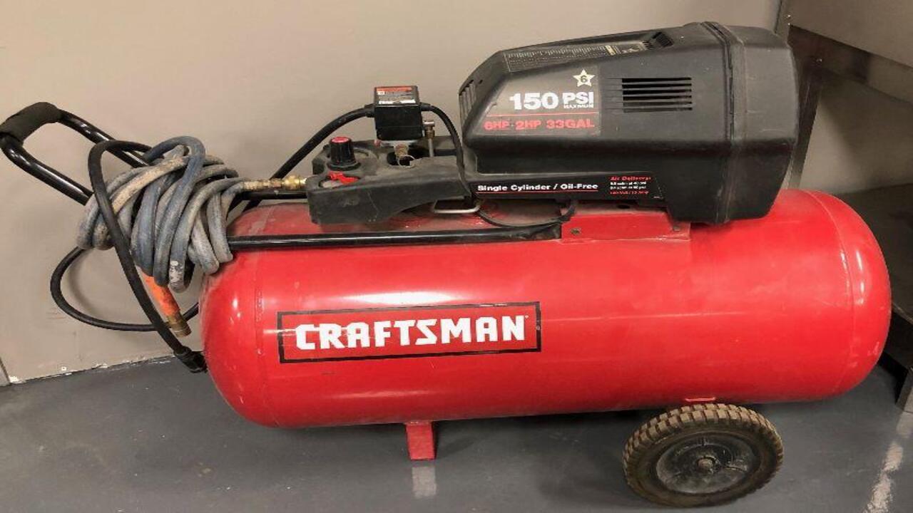 How To Maintain Your Craftsman 33 Gallon Air Compressor 6 HP
