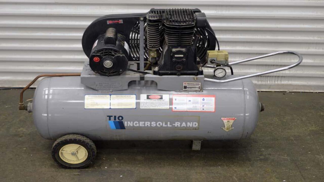 How To Set Up An Ingersoll Rand T10 Air Compressor
