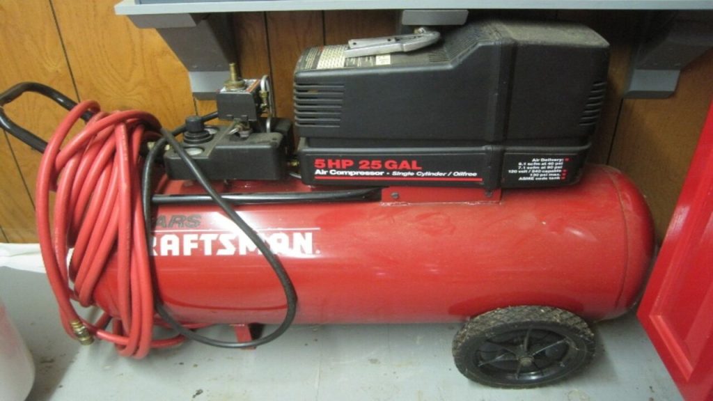 Craftsman 5HP 25 Gallon Air Compressor Unlock Power