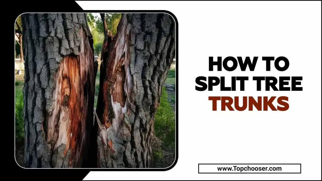 How To Split Tree Trunks