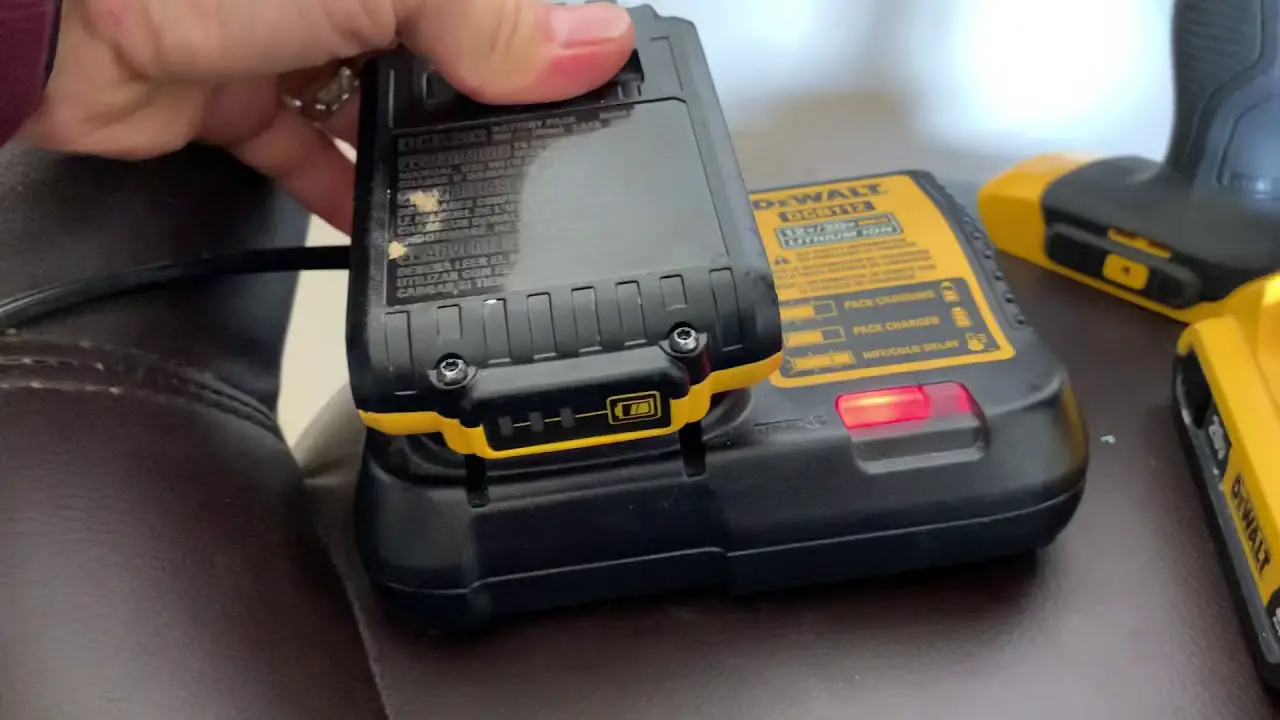 How To Troubleshoot A Dewalt Charger Solid Red Light But Not Charging
