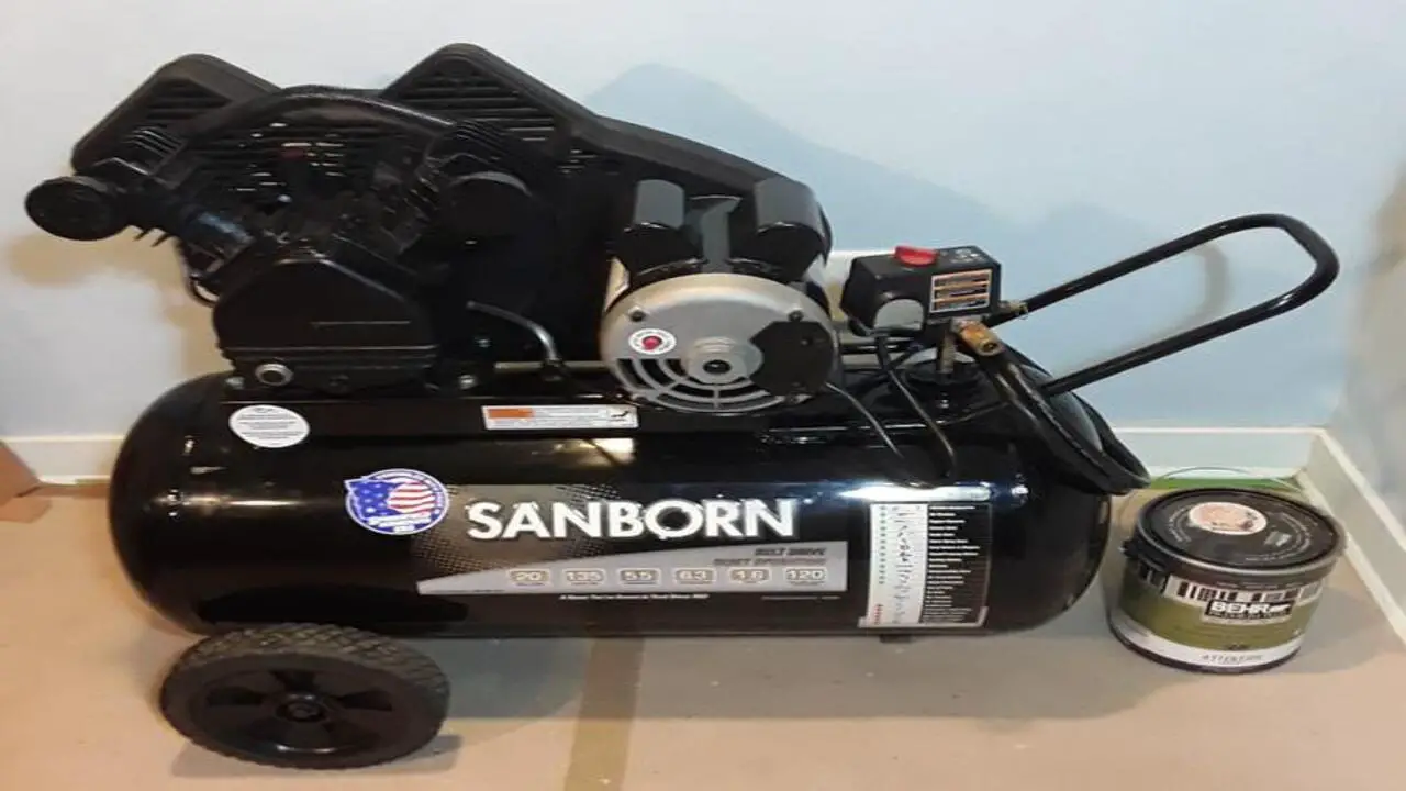 How To Use Sanborn Air Compressor - Step By Process