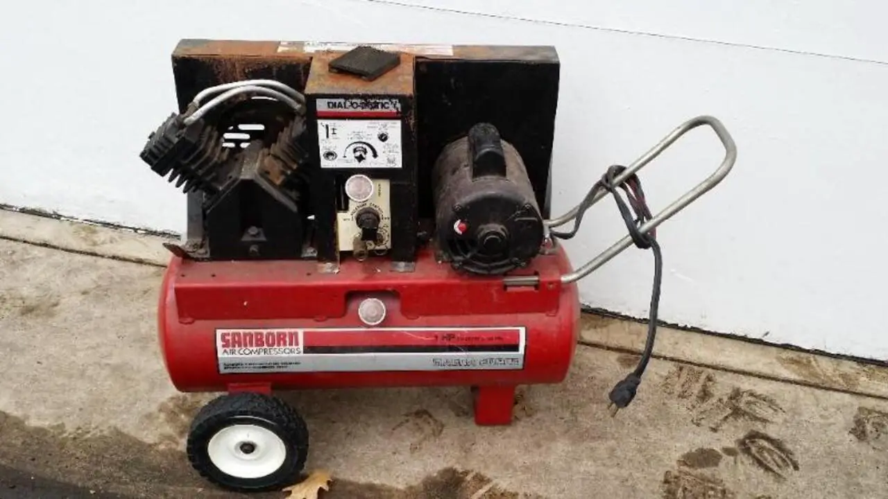 How To Use Sanborn Air Compressor - Step By Process