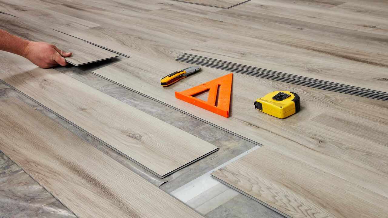 Installing The Floating Floorboards