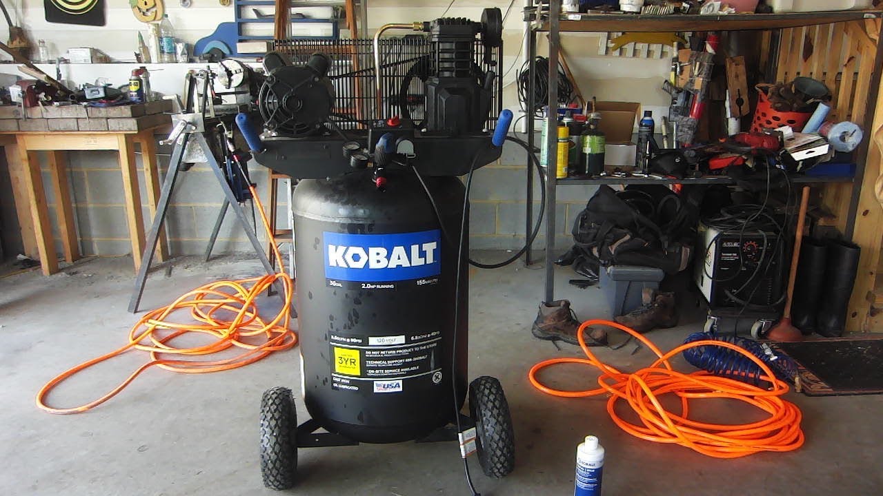Mastering The Use Of A 30 Gal Kobalt Air Compressor