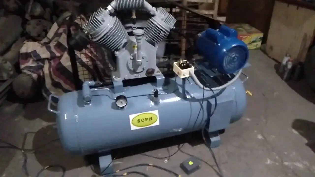Operating An Old Champion-Air Compressor