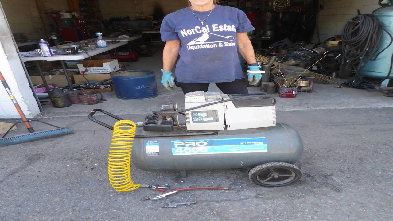 Operating The Pro 4000 Air-Compressor