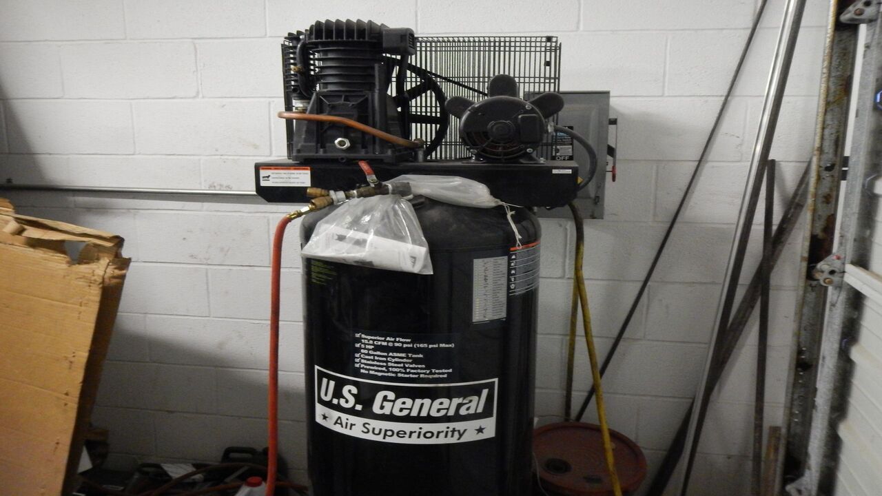 Overview Of Us General 60-Gallon Air Compressor