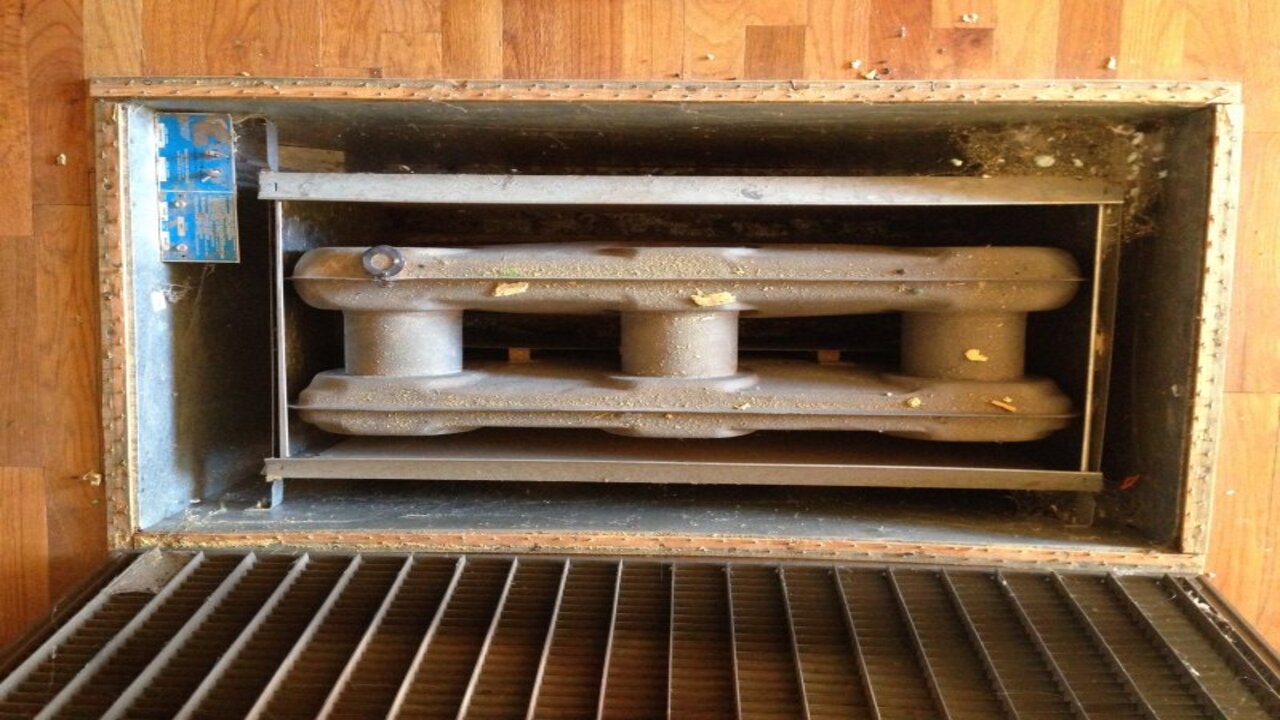 Remove The Old Floor Furnace