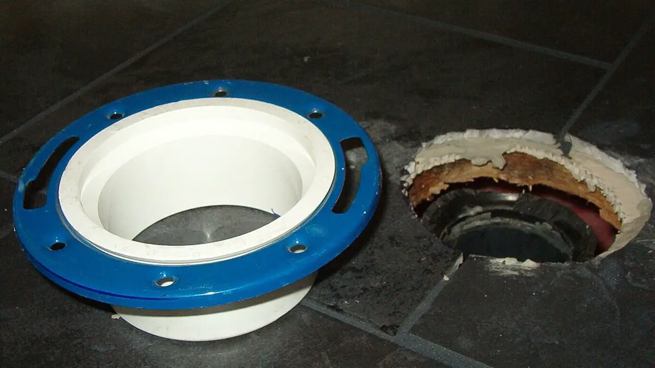 Sealing The Flange To The Toilet Base
