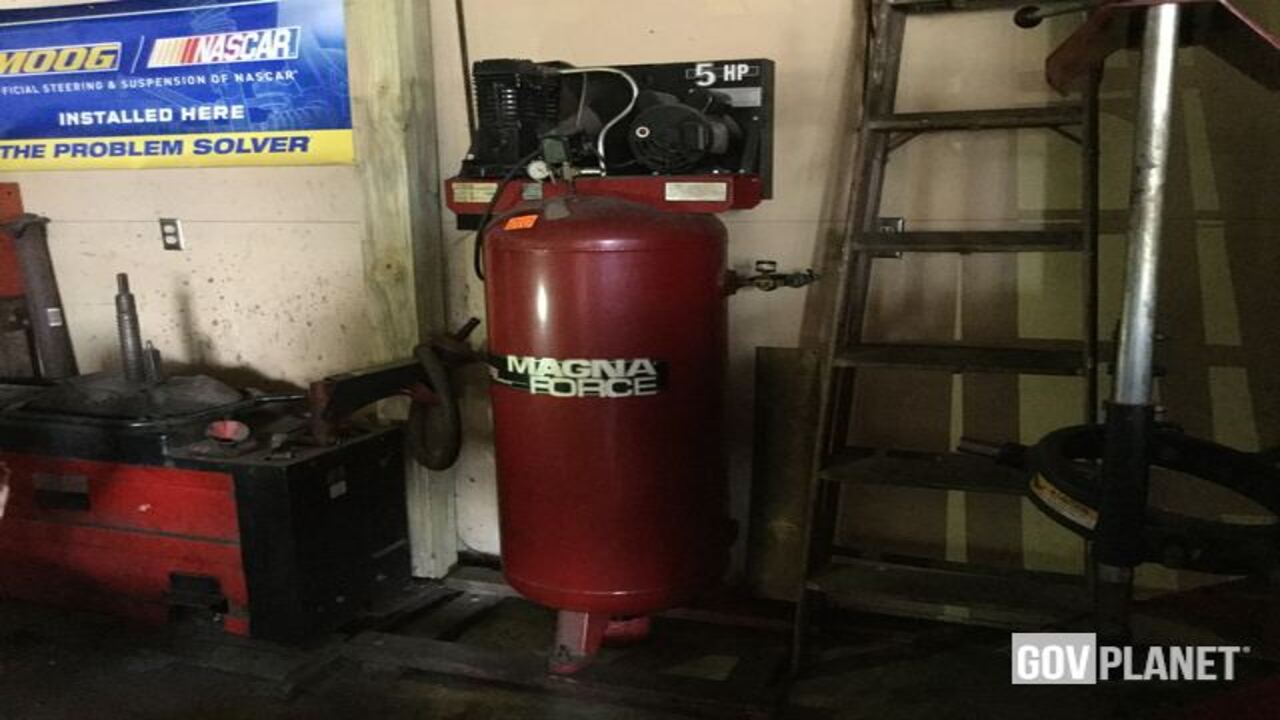 The Installation Process Of The Sanborn 5hp Air Compressor