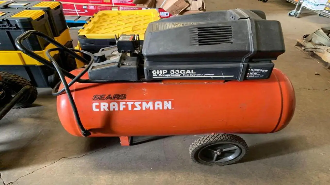 The Power Of A Craftsman 33-Gallon 6hp Air Compressor