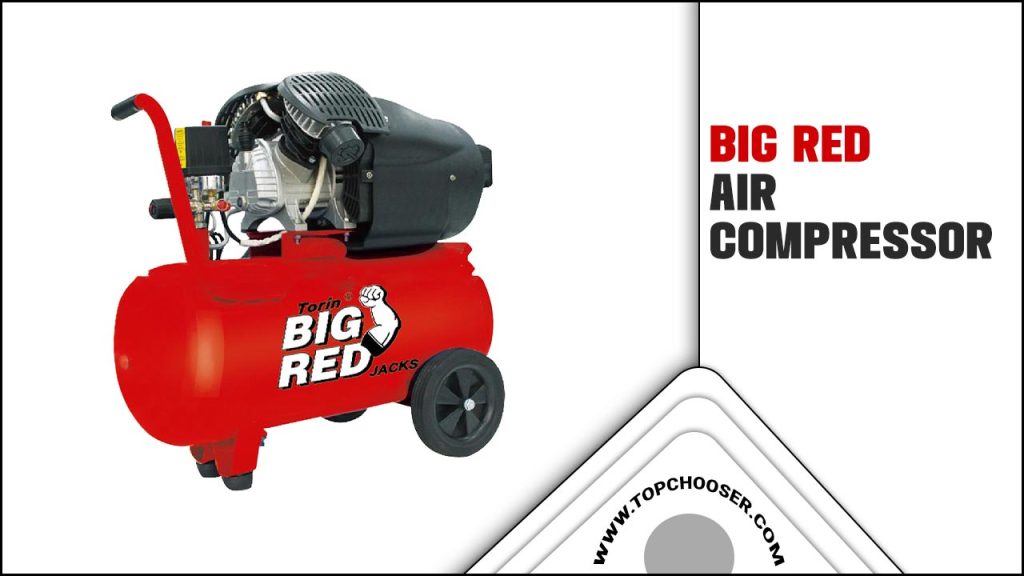 big red air compressor