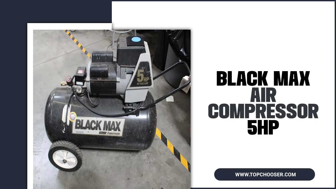 Black Max Air Compressor 5hp