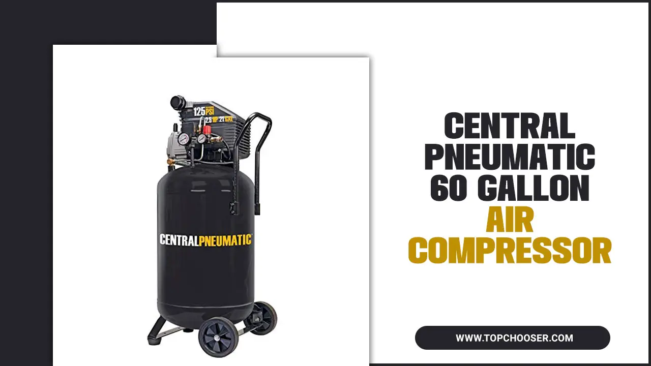 Central Pneumatic Air Compressor 60 Gallon