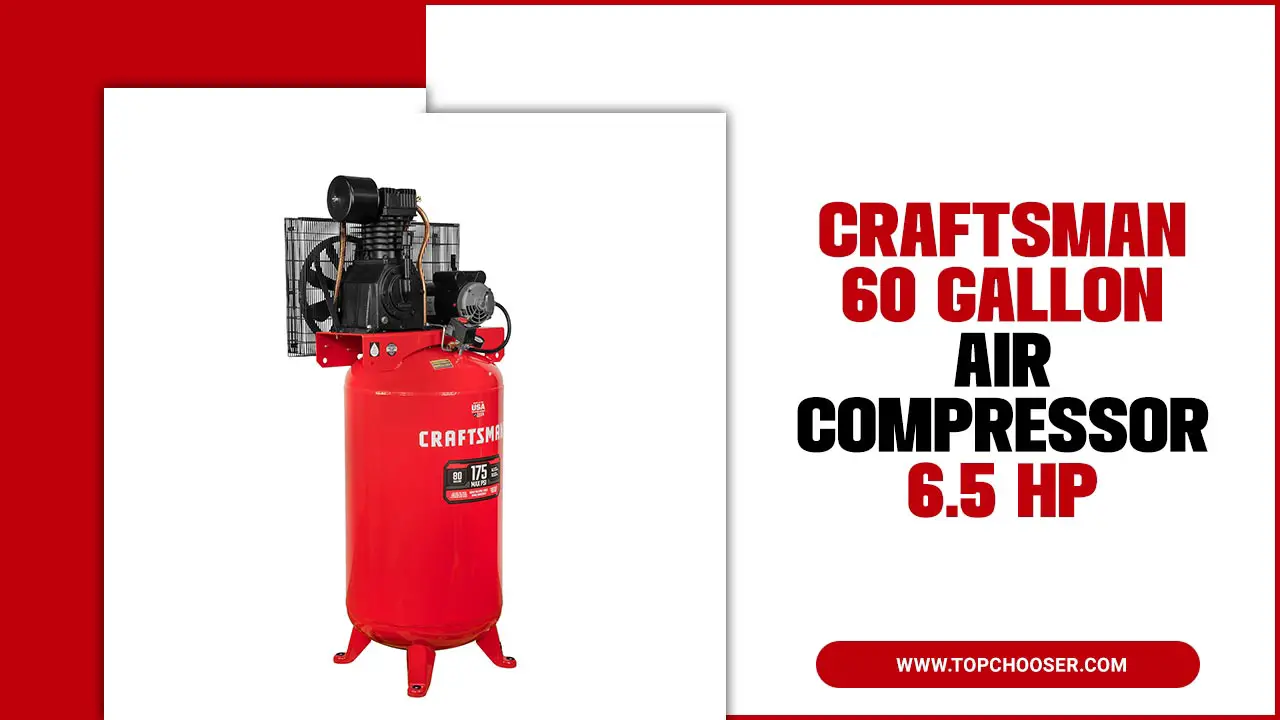Craftsman 60 Gallon Air Compressor 6.5 Hp