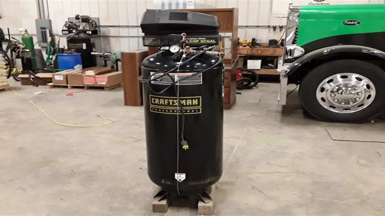 craftsman 60 gallon air compressor 6.5 hp