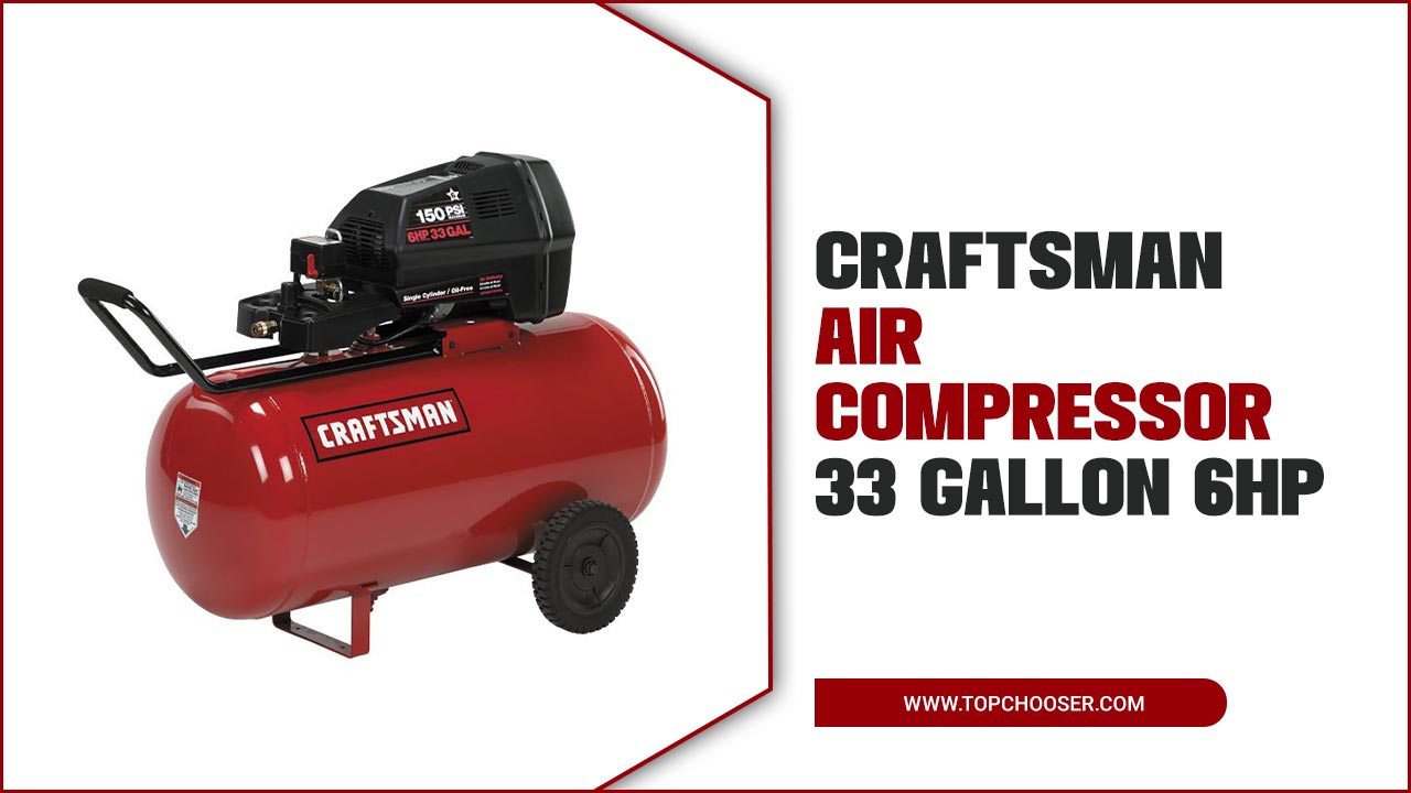 Craftsman Air Compressor 33 Gallon 6HP
