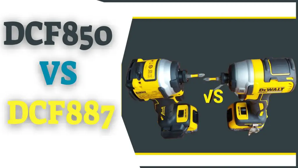 DCF850 Vs DCF887