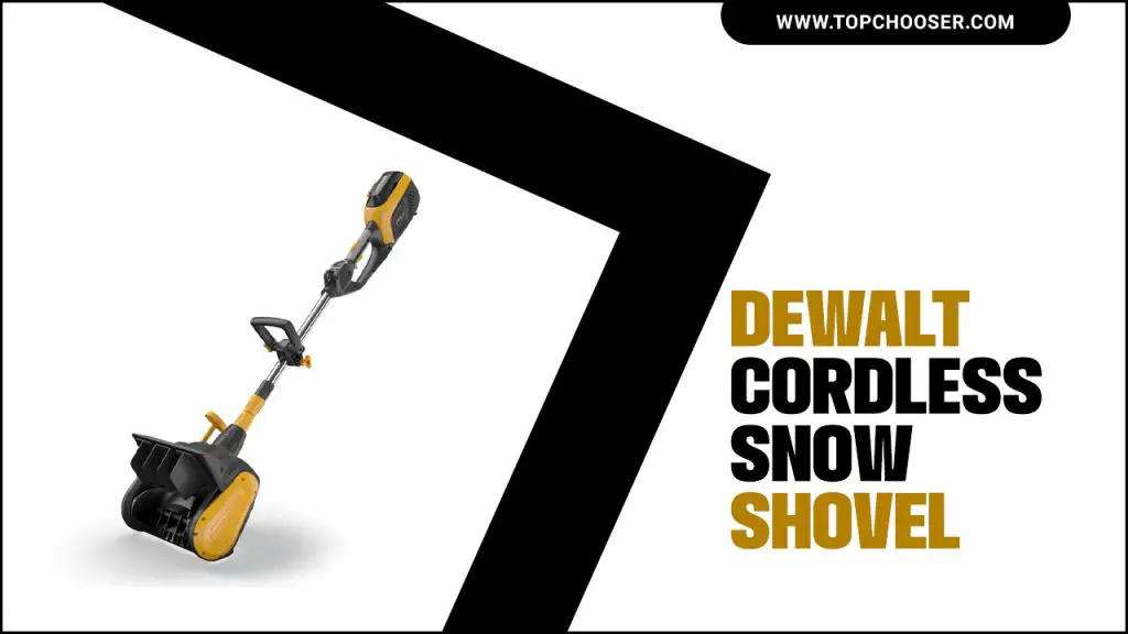 Dewalt Cordless Snow Shovel