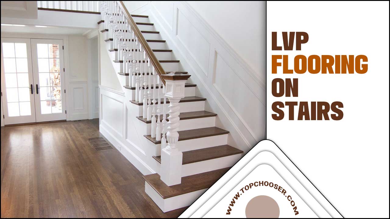 LVP Flooring On Stairs