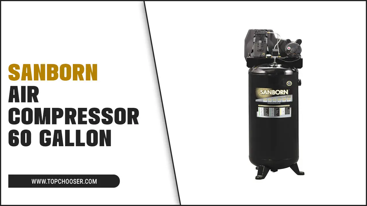 sanborn air compressor 60 gallon