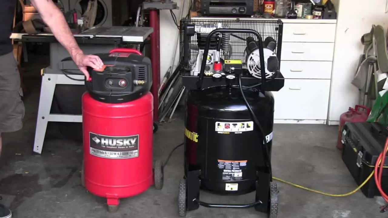 Connect The Air Compressor To A Power Source