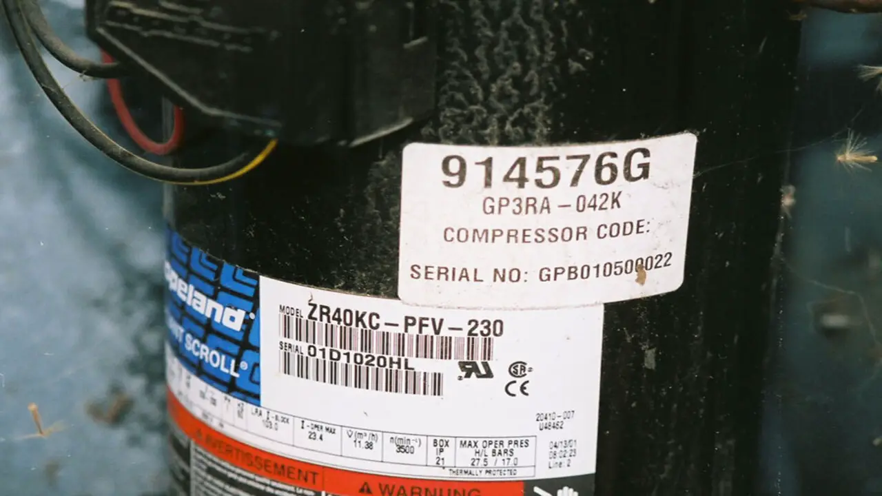 Decoding Curtis Air Compressor Serial Numbers