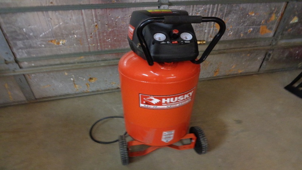 Husky Air Compressor 25 Gallons Of Durability And Performance