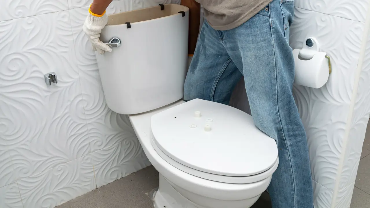 Preparing The Toilet For Removal