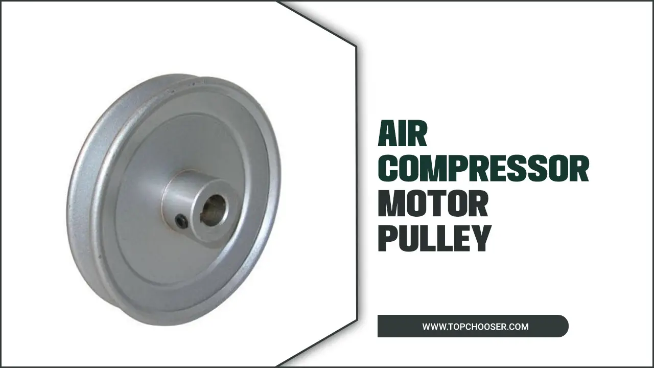 Air Compressor Motor Pulley