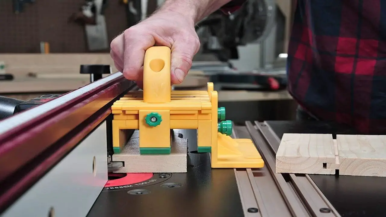 Checking The Condition Of The Table Saw