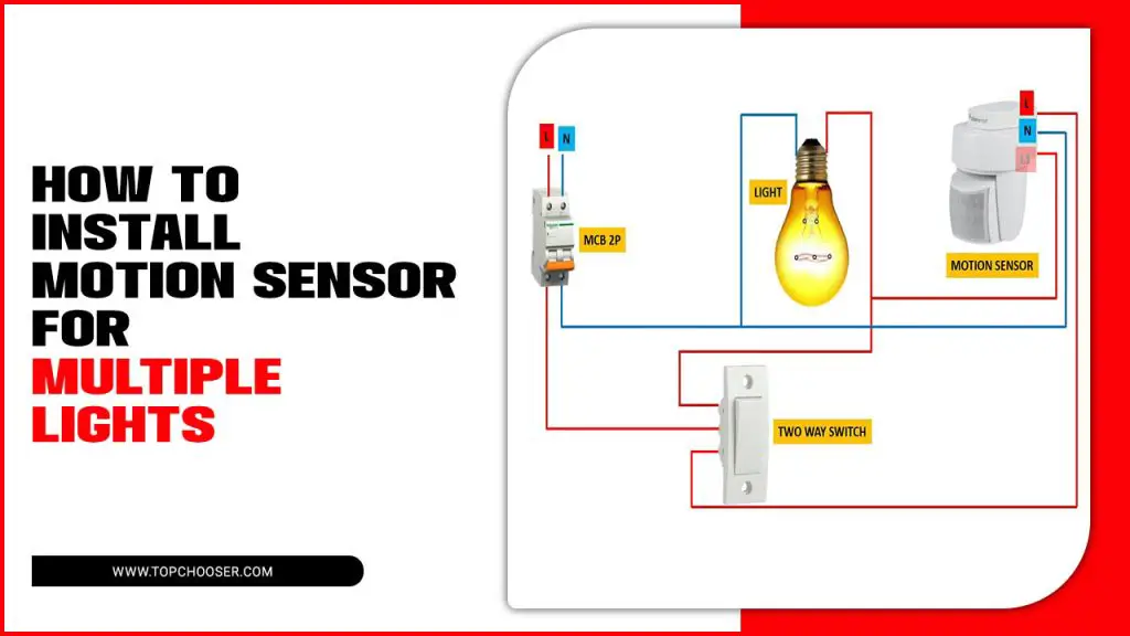 How To Install Motion Sensor For Multiple Lights