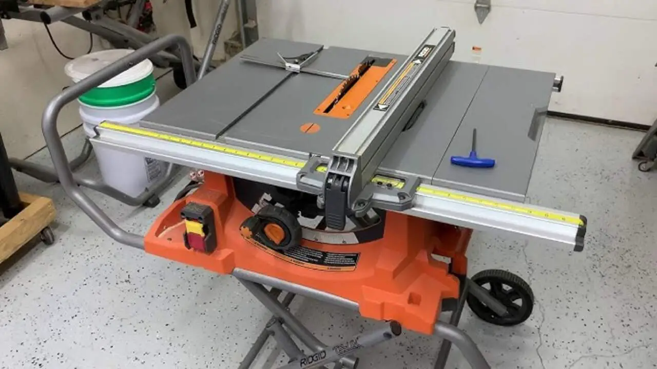 Maintenance And Care Of The Ridgid Granite Top Table Saw