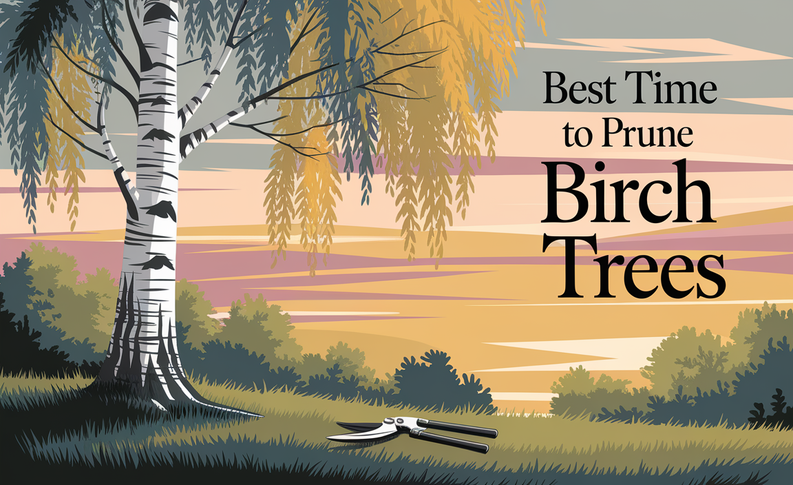 Best Time To Prune Birch Trees