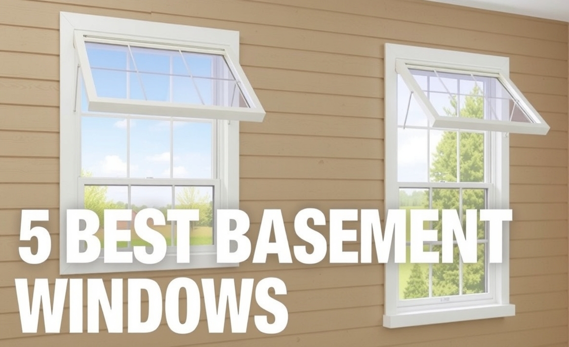 5 Best Basement Windows