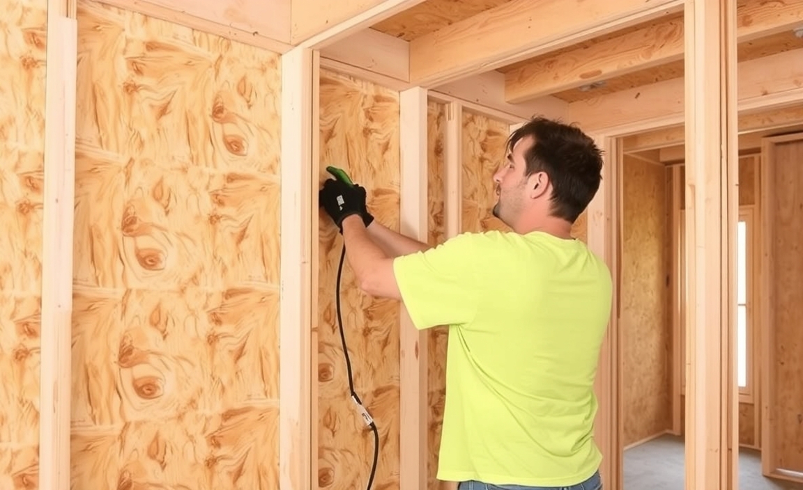 9 Steps To Install OSB On Interior Walls