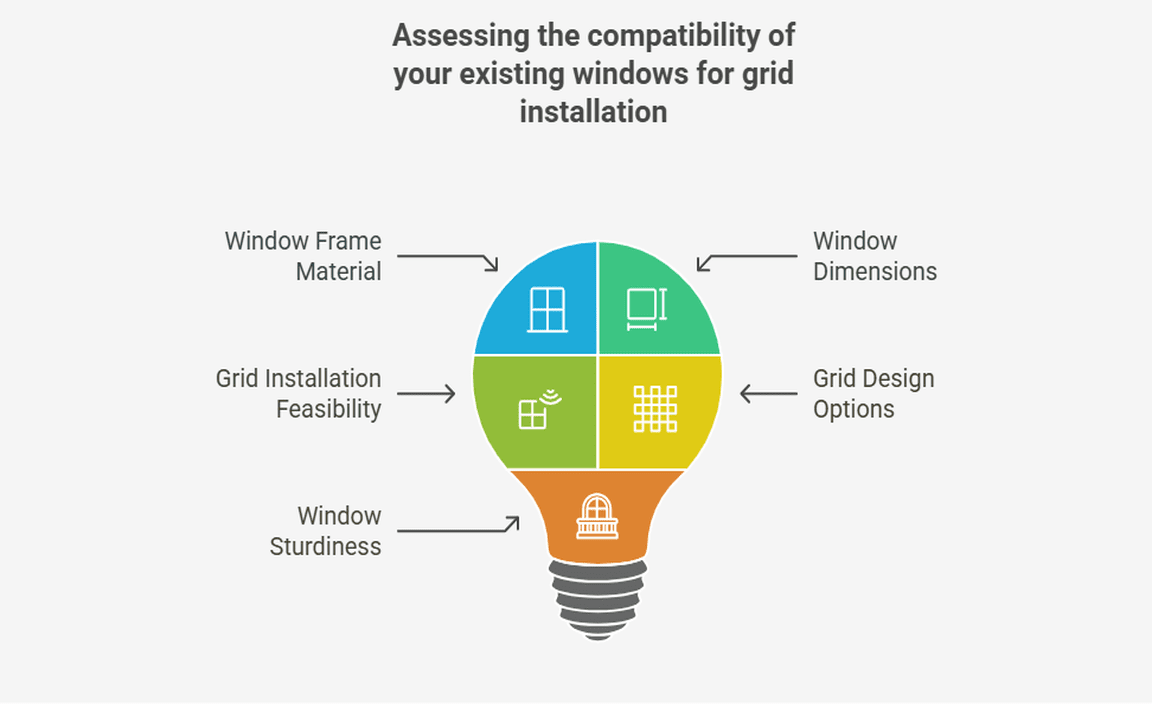 Assessing the compatibility of your existing windows for grid installation