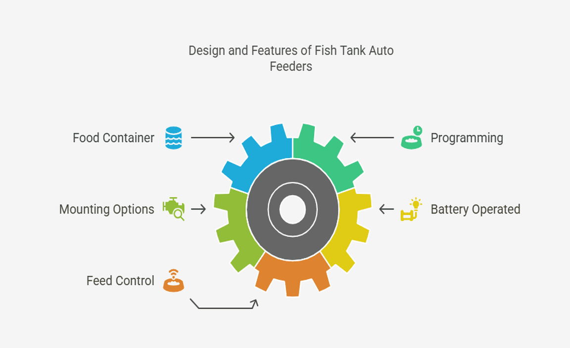 Design and Features of Fish Tank Auto Feeders
