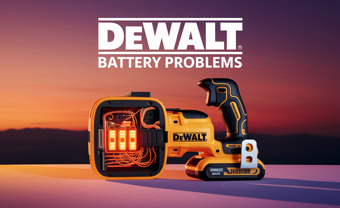 Dewalt Battery Problems