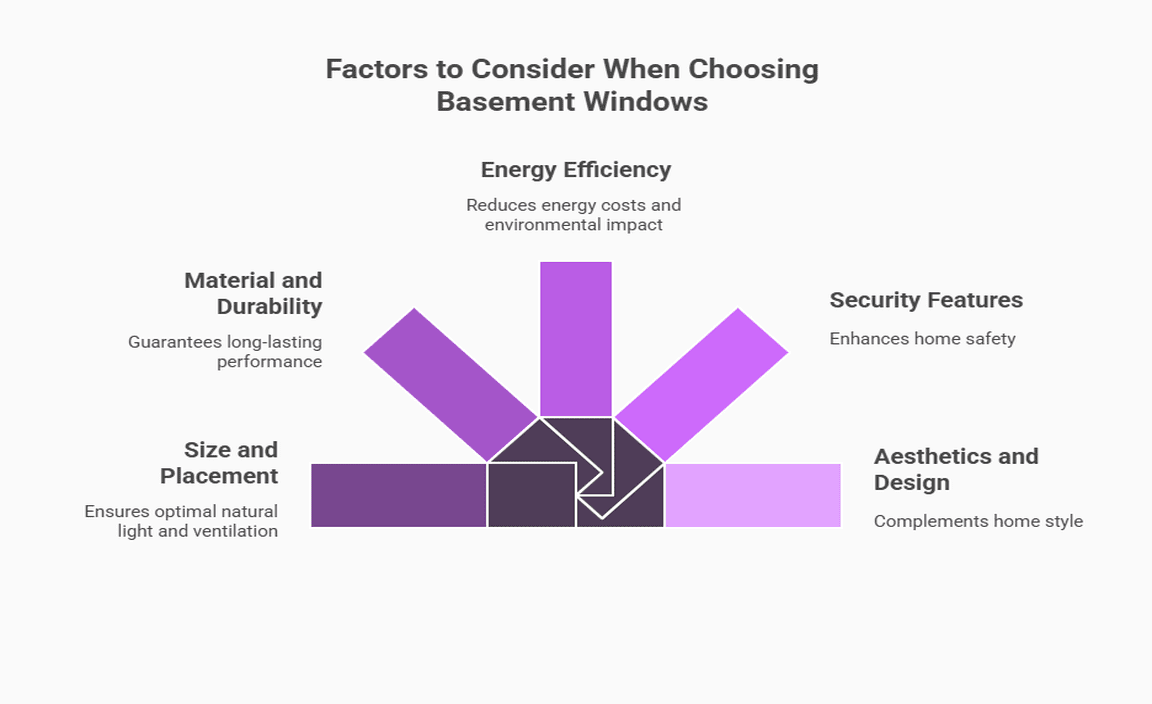 Factors to Consider When Choosing Basement Windows