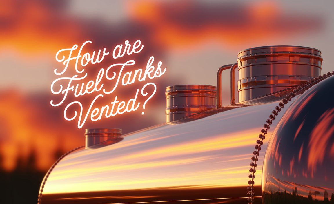 How Are The Fuel Tanks Vented