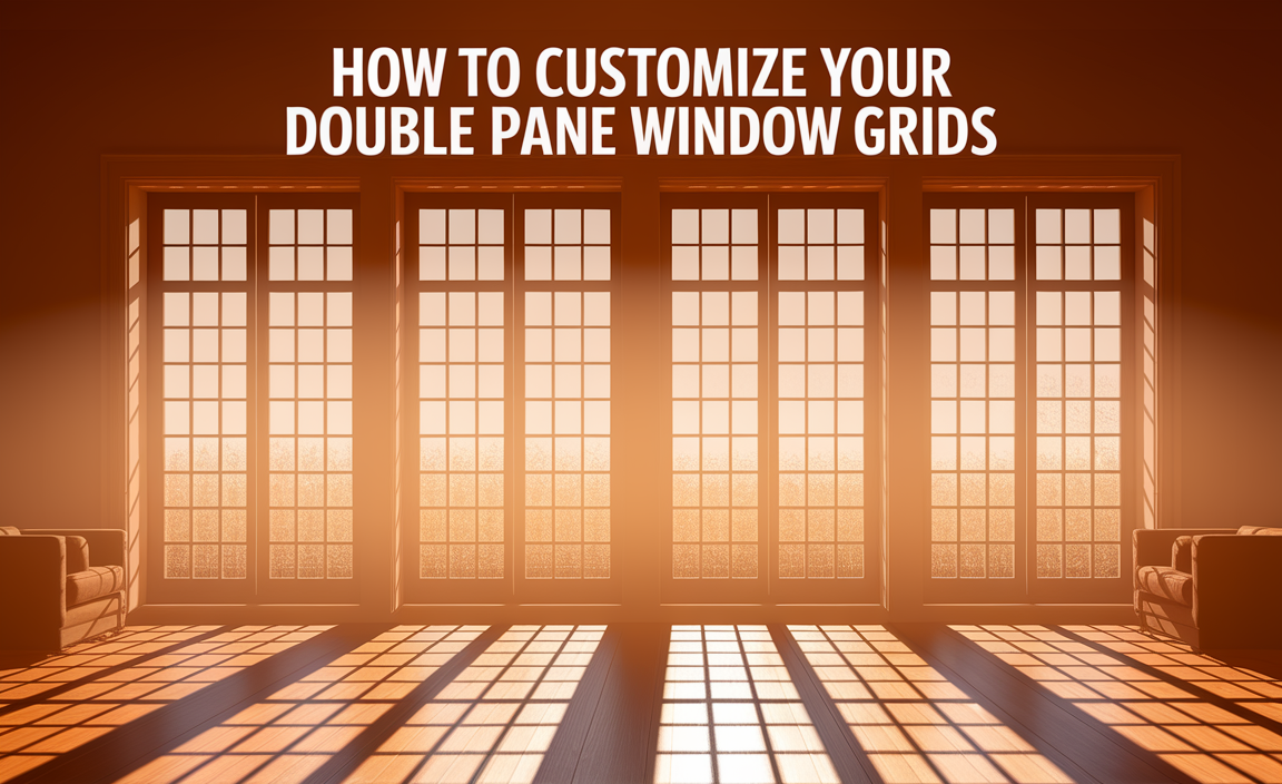 How To Customize Your Double Pane Window Grids