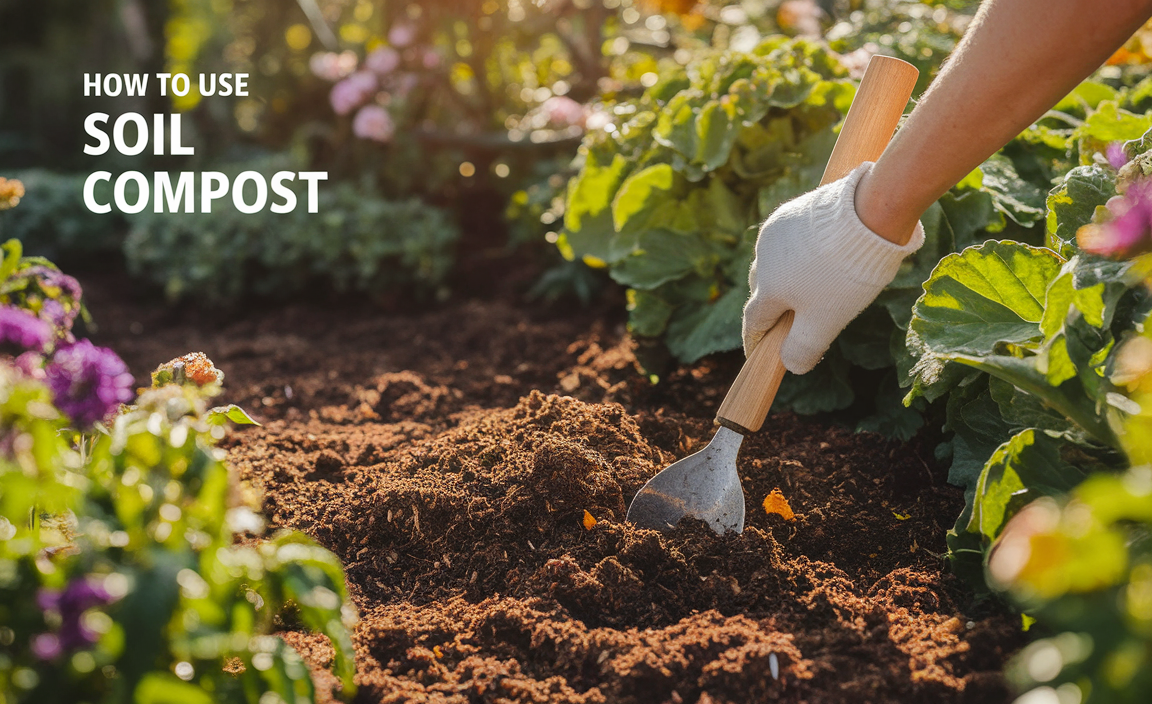 How to use soil compost