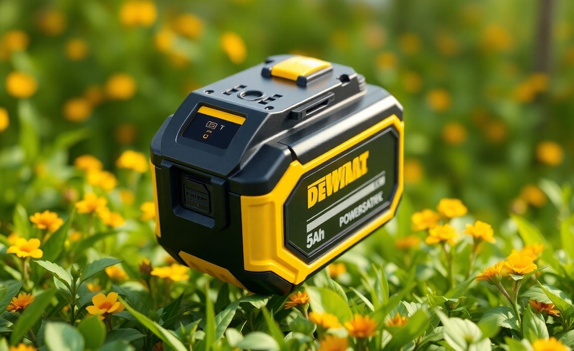 Overview of DeWalt's 5Ah Powerstack Battery
