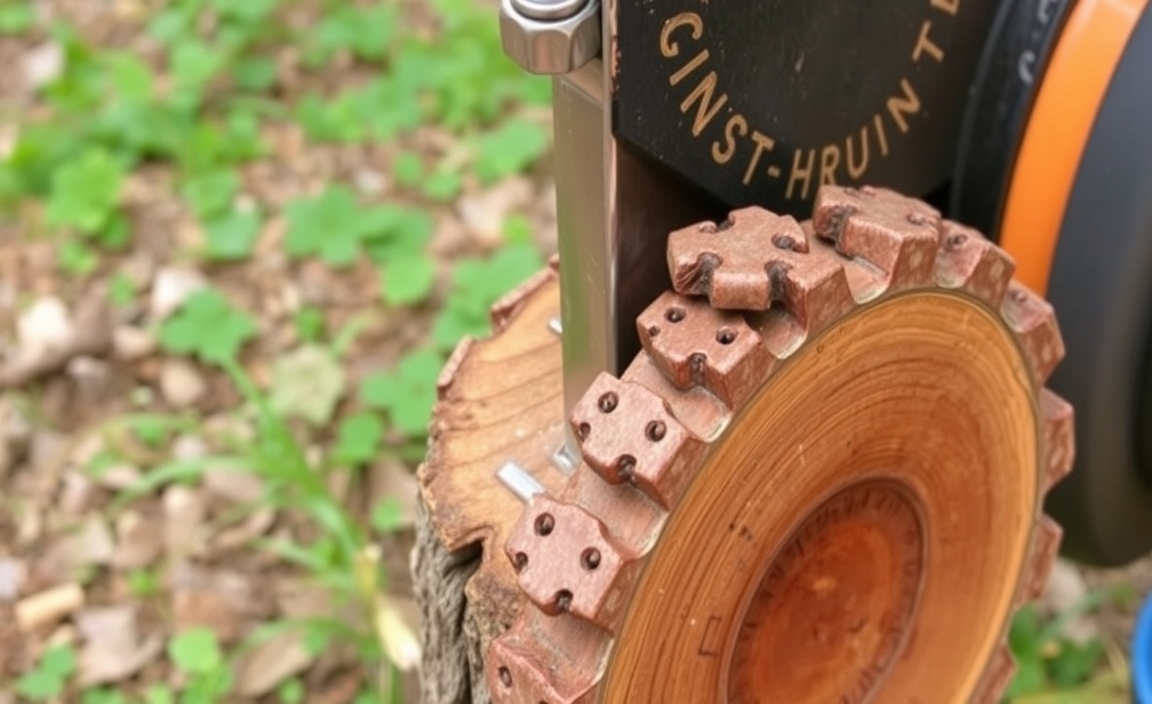 Replace Stump Grinder Teeth