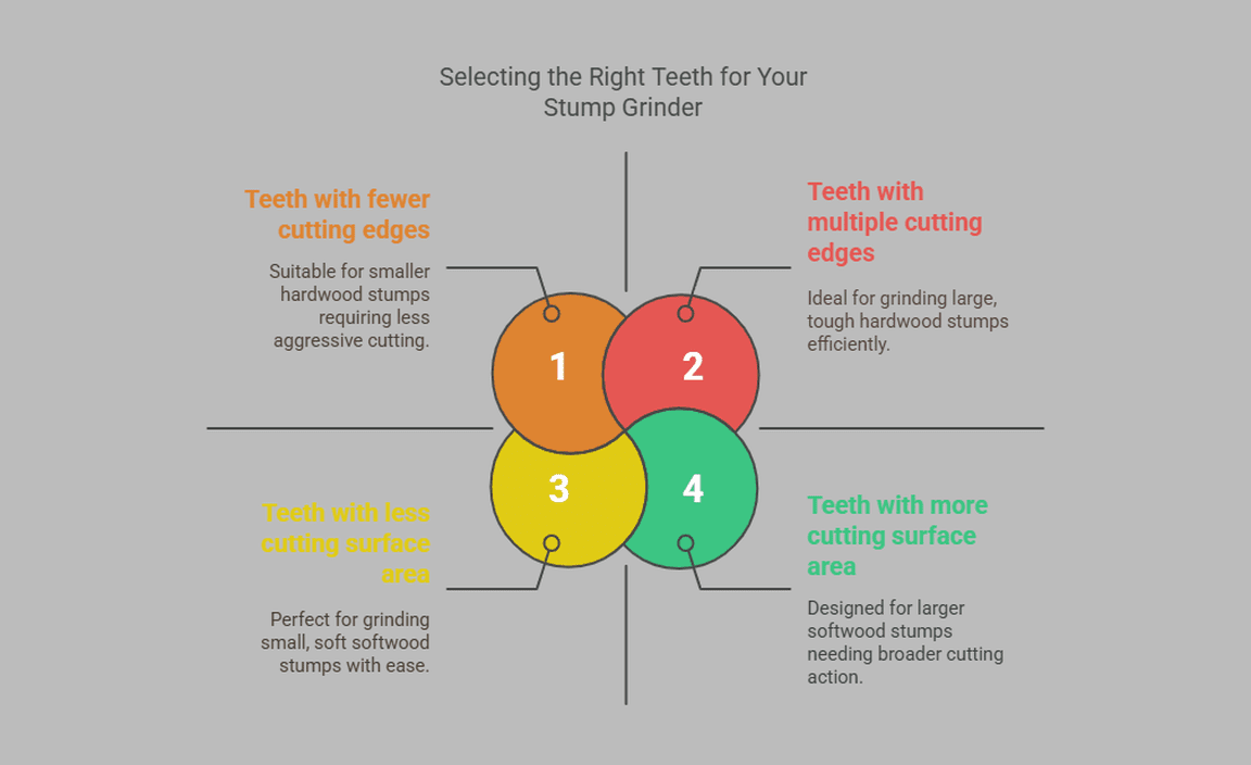 Selecting the Right Teeth for Your Stump Grinder