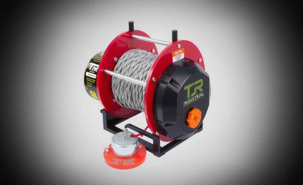 TR Industrial Portable Capstan Winch
